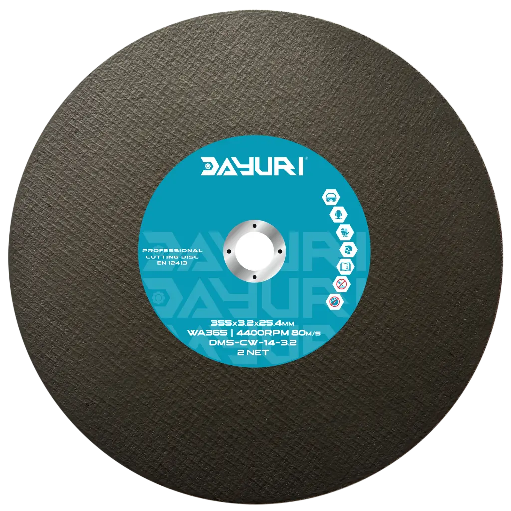 355X3.2X25.4MM ABRASIVE CUTTING WHEEL
