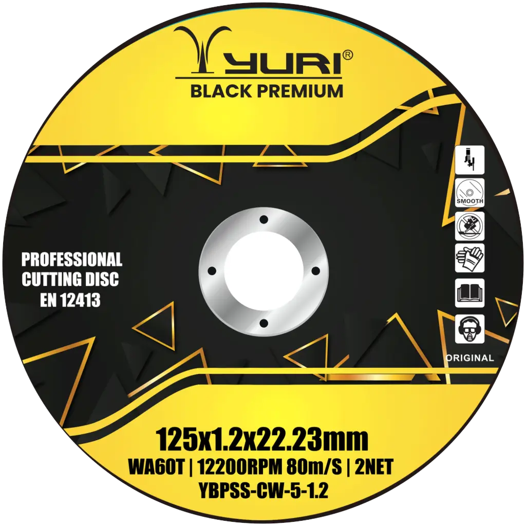 125X1.2X22.23 MM ABRASIVE CUTTING WHEEL