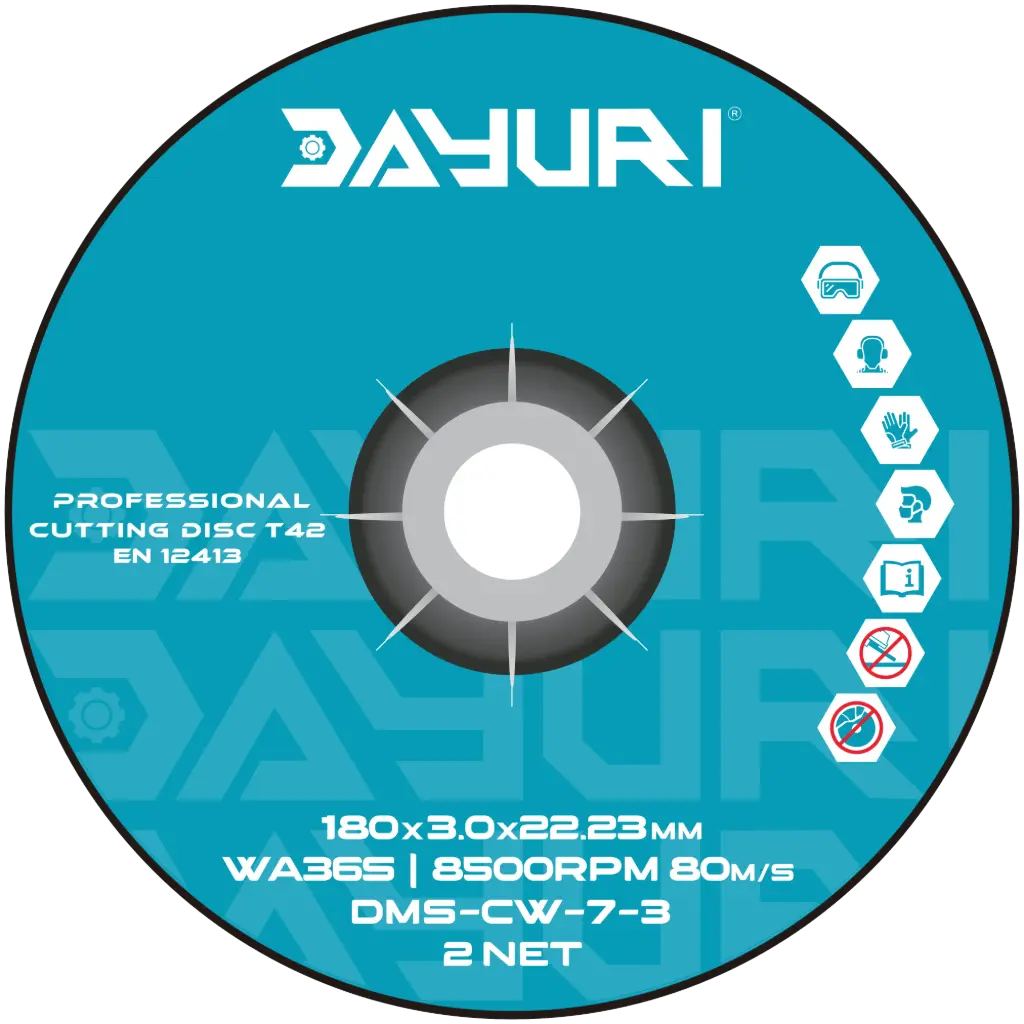 180X3X22.23MM ABRASIVE CUTTING WHEEL