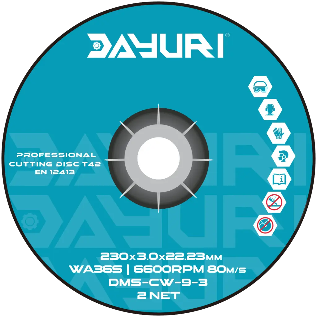 230X3X22.23MM ABRASIVE CUTTING WHEEL