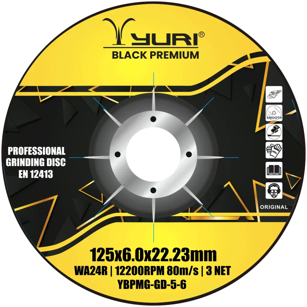 125X6X22.23MM ABRASIVE GRINDING WHEEL