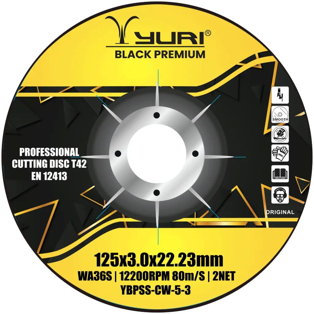 125X3X22.23MM ABRASIVE CUTTING WHEEL