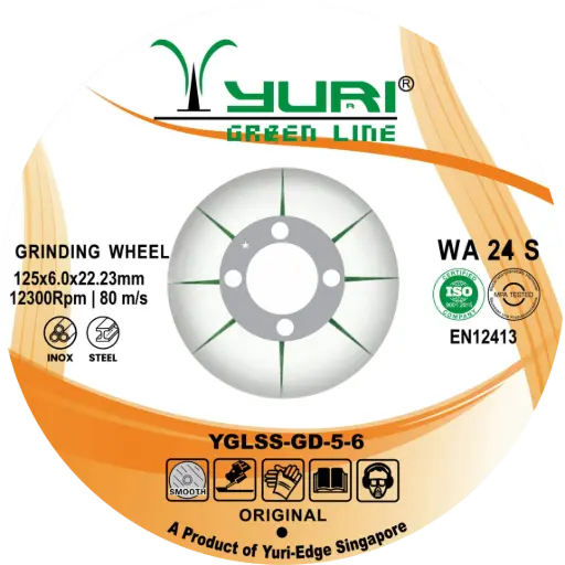 [YGLSS-GD-5-6] 125X6.0X22MM ABRASIVE GRINDING WHEEL  