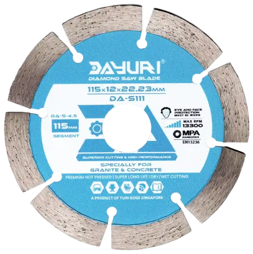 [DA-S-4.5] 115X12X22.23MM SEGMENT DIAMOND SAW BLADE DA-S111